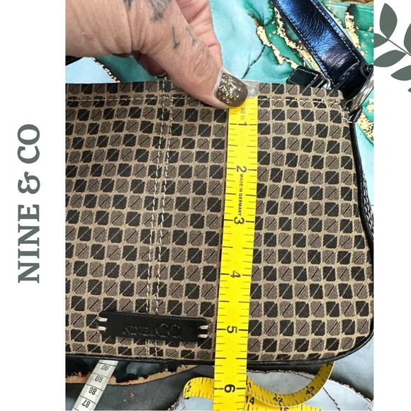 None & Co Tan & Beige Small Purse Zipper Closure Shoulder Bag Brown - Picture 8 of 10